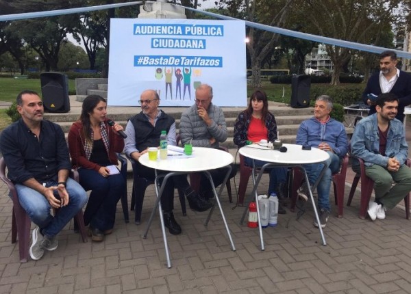 Natalia Stoppani en Audiencia Publica Ciudadana