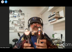 Pedro Saborido Zoom con PSol CABA